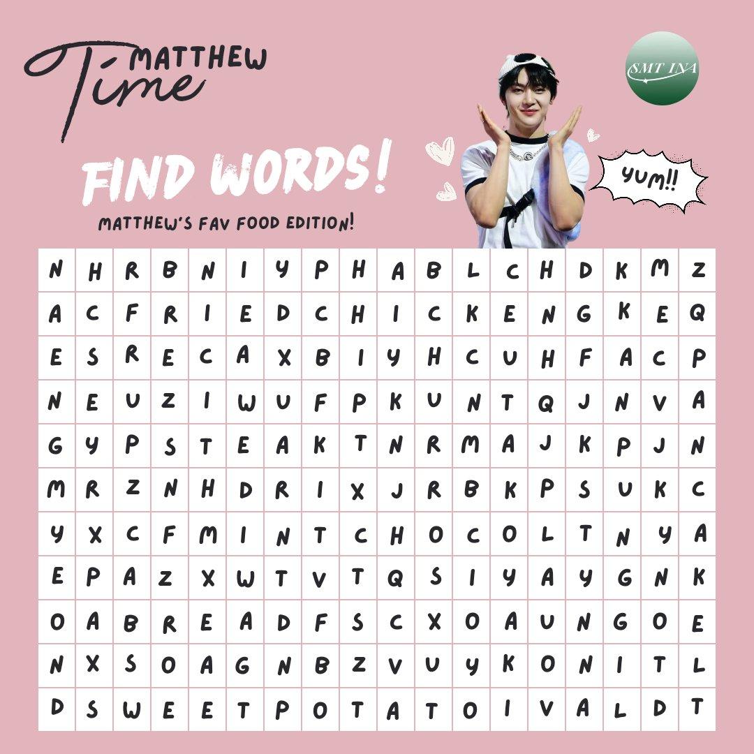 SEOKMATTHEW_INA's tweet photo. ‼️It's #MatthewTime 🦊 ‼️
Seokryudans & Ze_roses🌹who love Seok Matthew, let's play find words! Qrt & Rep the words with tagline & hashtag below!
GOALS
🔒50 RTs
🔒100 Replies
Matthew, you got this!!!
우리 매튜야 해낼 능력이 있다!!!
#SEOKMATTHEW #석매튜
#ソクマシュー #石馬修
#ZEROBASEONE