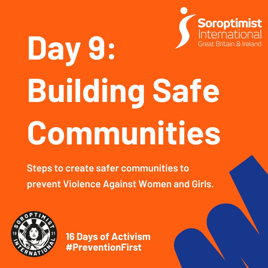 · "Safe communities are essential in preventing VAWG. Everyone plays a role in building these safe spaces. #16Days #PreventionFirst #OrangeTheWorld 
@SIGBI1