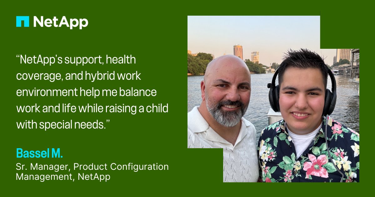 LifeAtNetApp's tweet image. On International Day of Persons with Disabilities, we at @NetApp recognize the strength and talent in everyone. Let&apos;s honor this day by reaffirming our pledge to accessibility and empowerment for all.

Learn more: bit.ly/3SJySHm

#InclusionMatters #LifeAtNetApp #NetAbled