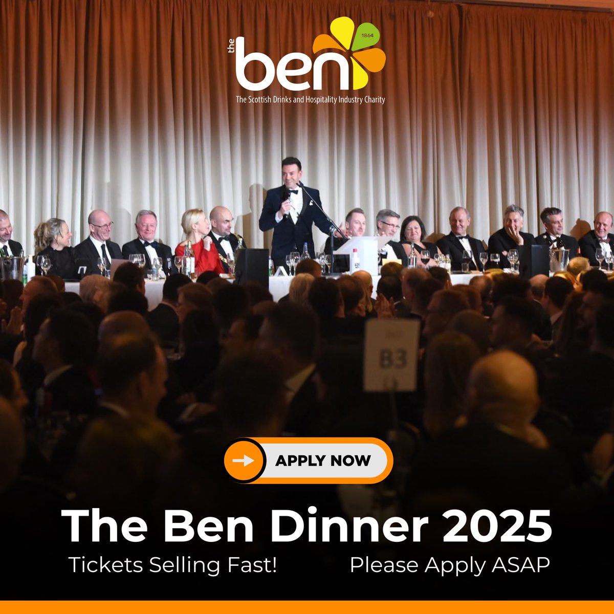 📨✨ The Annual Ben Dinner 2025 invitations are out! Over 400 tickets sold already. Apply ASAP to secure your spot and avoid disappointment! 🥂 #BenDinner2025 #ExclusiveEvent 🍽️🎉