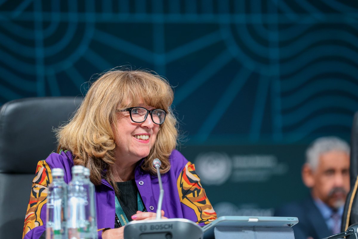 Earth Negotiations Bulletin (@iisd_enb) on Twitter photo At <a href="/UNCCD/">UN Land and Drought</a> #COP16Riyadh in the ministerial dialogue on #finance Tuesday morning, Astrid Schomaker, <a href="/UNBiodiversity/">UN Biodiversity</a> said effective subsidy reforms must align with the Global Biodiversity Framework. <a href="/SchomakerAstrid/">Astrid Schomaker</a> #UNCCDCOP16 #OurLandOurFuture #UNited4Land At <a href="/UNCCD/">UN Land and Drought</a> #COP16Riyadh in the ministerial dialogue on #finance Tuesday morning, Astrid Schomaker, <a href="/UNBiodiversity/">UN Biodiversity</a> said effective subsidy reforms must align with the Global Biodiversity Framework. <a href="/SchomakerAstrid/">Astrid Schomaker</a> #UNCCDCOP16 #OurLandOurFuture #UNited4Land