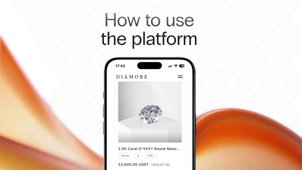 Diamore is way to safe and secure investment.
1. Pick diamond you like at market: market.diamore.co
2. Choose pool up to 30% APY: staking.diamore.co
3. Lock your diamond for 3-6-12 months
4. Claim USDT rewards, $DMR airdrop and tokens

Join diamond investors today.