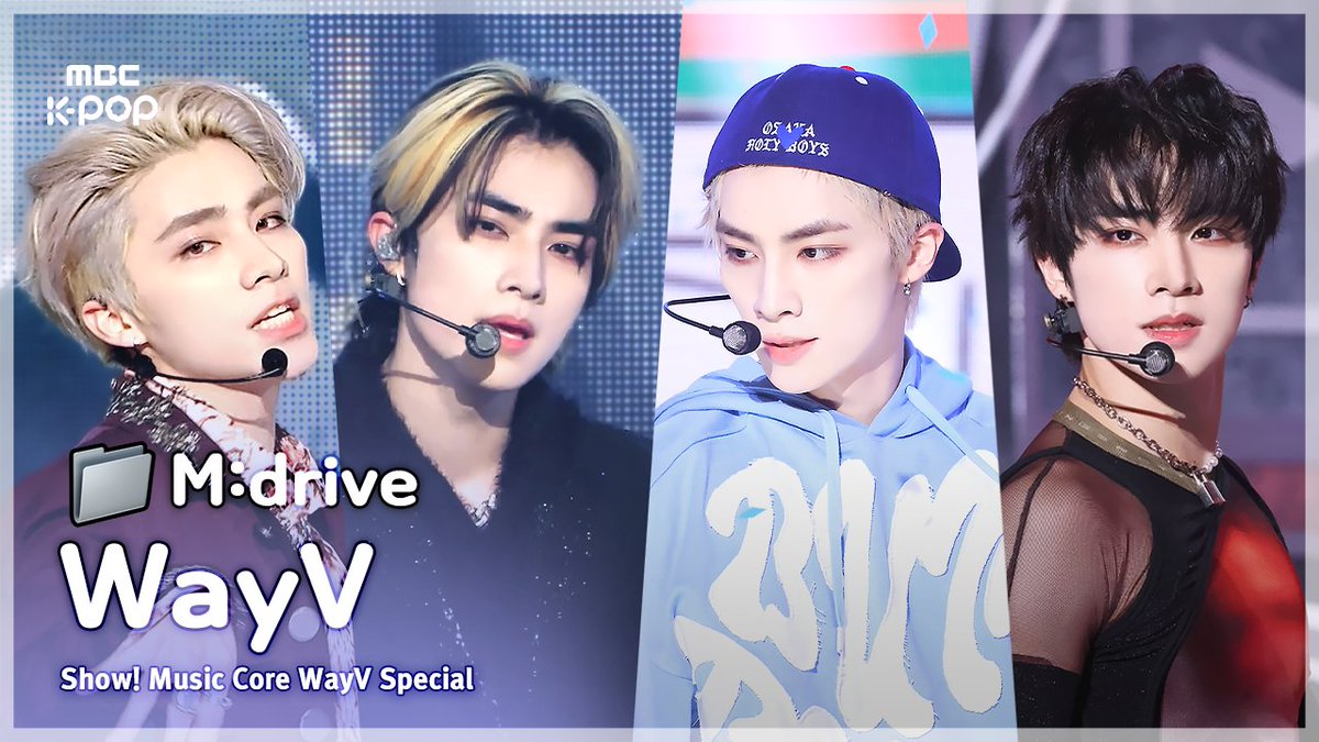 MBC_entertain's tweet photo. [M:drive 📂 https://t.co/XfetukfSVA Turn Back Time (超时空回)부터 FREQUENCY까지💘]

https://t.co/XfetukfSVA🔗https://t.co/qGmhfNjPDt

#Mdrive #쇼음악중심 #음중 #WayV #웨이션브이
@WayV_official https://t.co/qw9LckWMVh