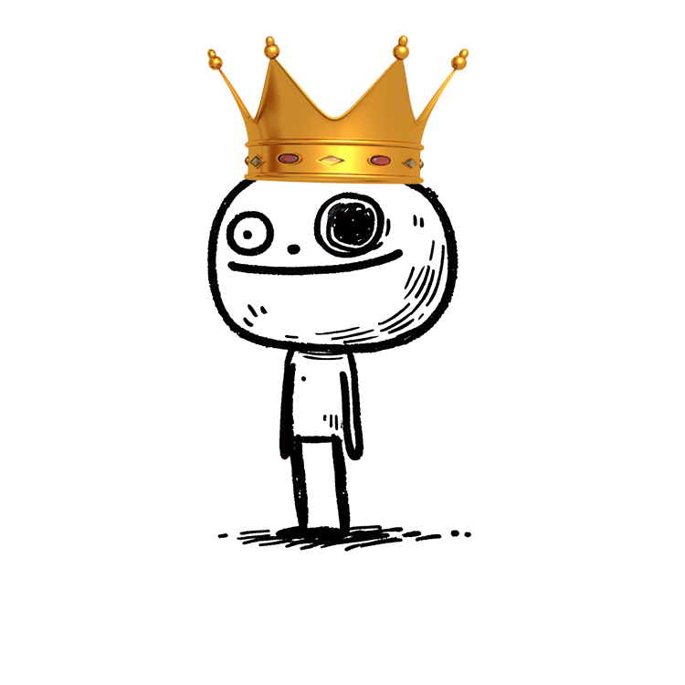 LarryOnSol24's tweet photo. One day he shall be crowned king of #Solana. 

$LARRY wif crown 👑 https://t.co/1gNjcvtt0h