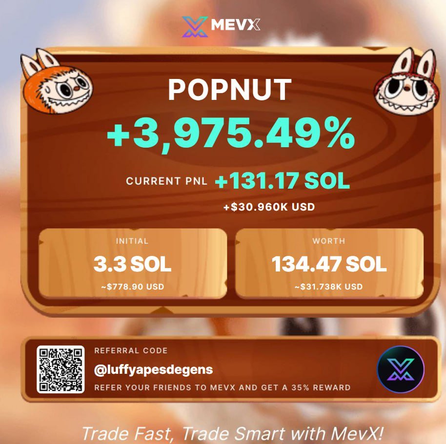 $POPNUT / $SOL

  4⃣0⃣❌➡️ 1.2M MC

CA:7pnmPg7C1nA3x4455TKw5YSSdfSdTmKRiwhxbKy6pump

TG: t.me/Jerrydegenscal…

#BOB #POPNUT #AUT #GGGG #SHIRO #XO #XRP #JAKE #XRPGUY #PORT #BTCS #TETSUO #LARRY #CRYPTO #RIPPLE #ETHS #PLS #LOGOS #POPCHILL