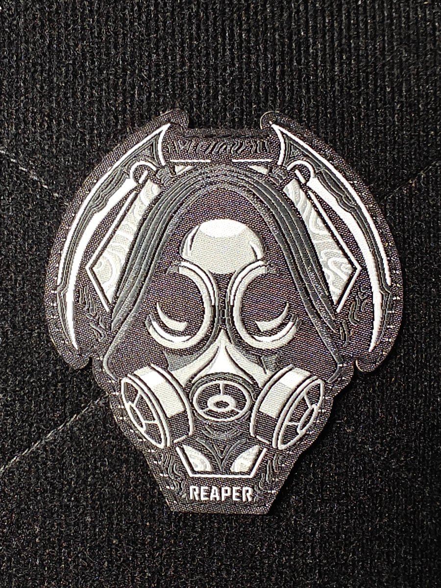 leos_ng's tweet photo. #ワッペン #patch #patchdrop #original  
Patchdrop!  Reaper  

These are the first design for my original patch series, Persona.  Limited to 100, You can pick them up on my store as a set, or individually 
  
https://t.co/bktlmUoEnA https://t.co/VmHNK9Og6q