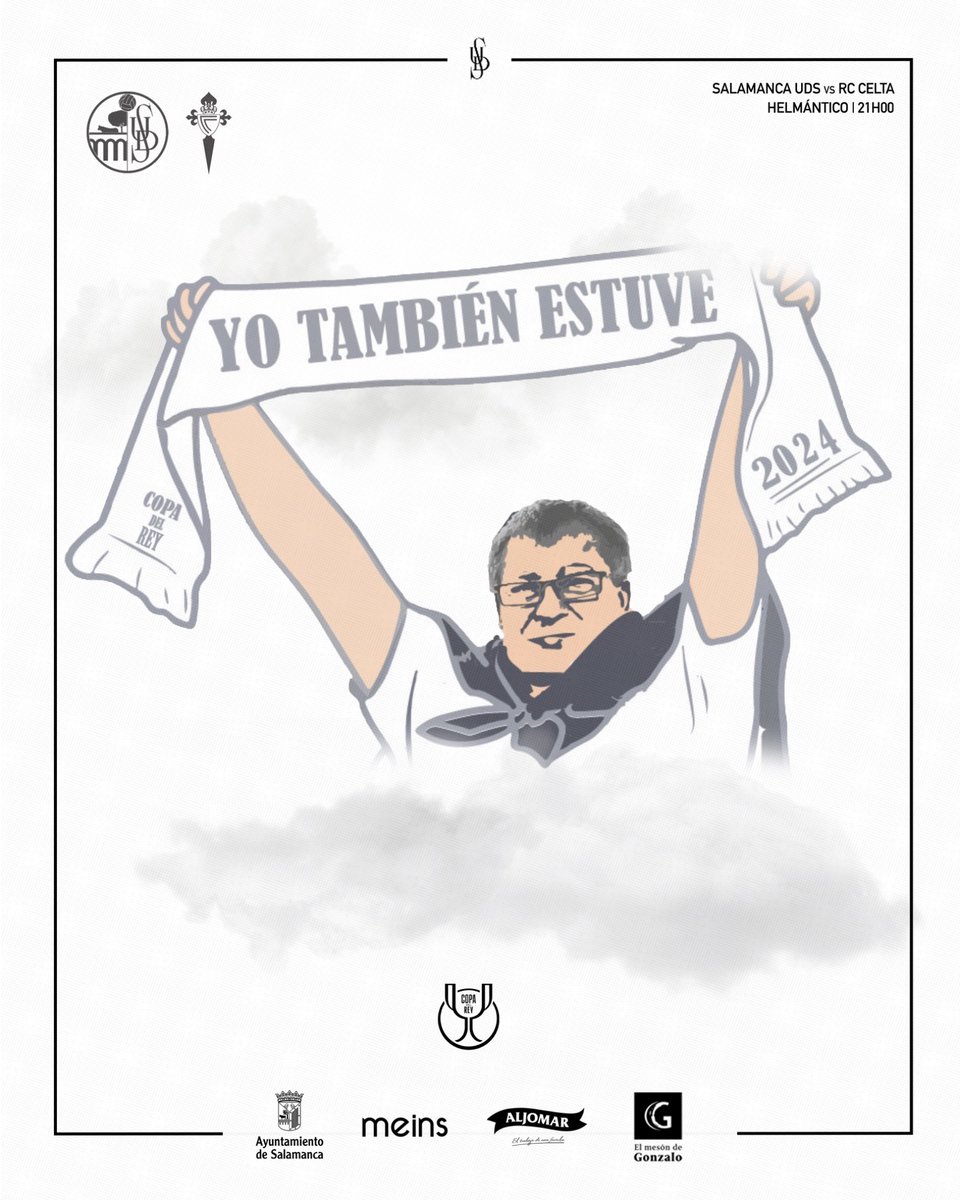 ⚽ 𝐌𝐀𝐓𝐂𝐇𝐃𝐀𝐘 |

✨ ¡𝐘𝐎 𝐓𝐀𝐌𝐁𝐈𝐄́𝐍 𝐄𝐒𝐓𝐔𝐕𝐄! ✨

⏰ 21:00 
🆚 @rccelta  
🏟 Helmántico 

#ElDespertarDeLaUnión