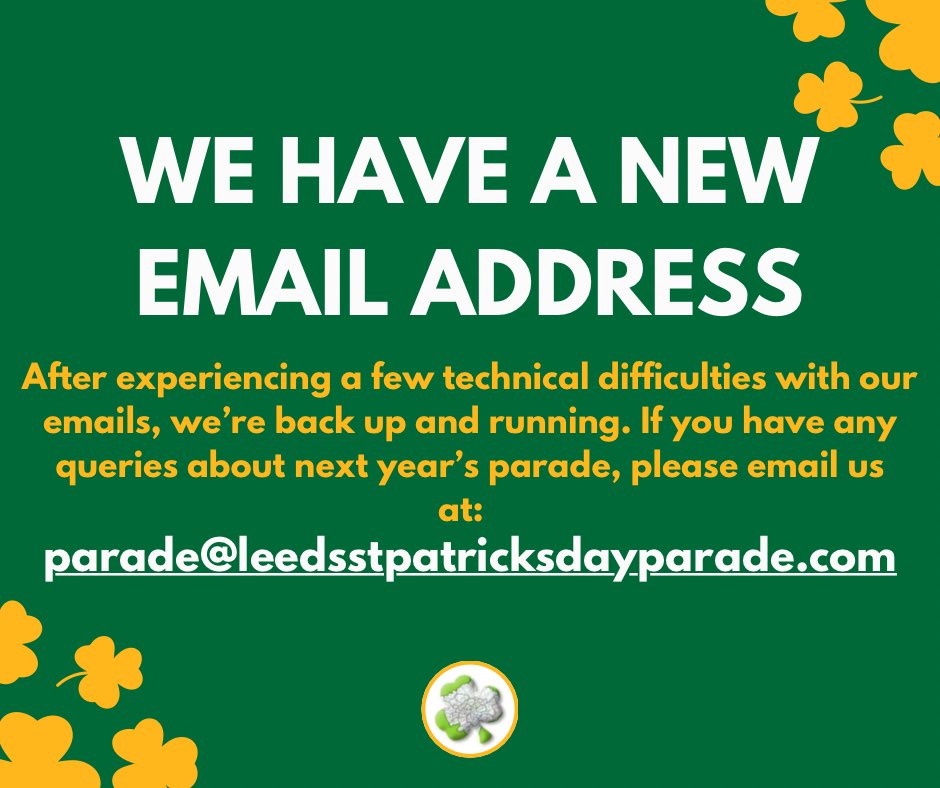 Leeds St Patricks Day Parade (@stpatsleeds) on Twitter photo 
