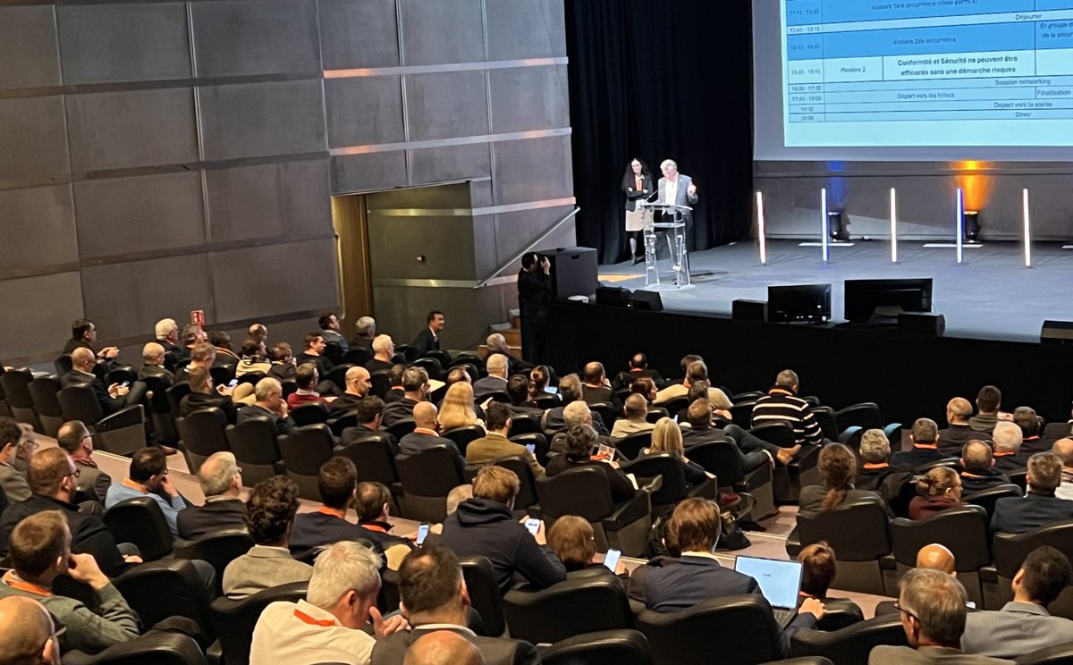 Le 12e Congrès du CESIN s’ouvre, autour du thème Gouvernance &amp; Conformité #cybersécurité