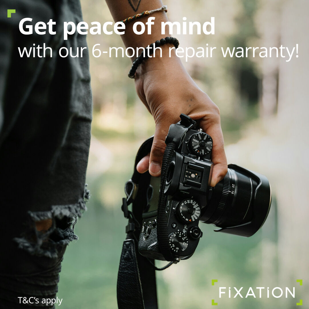 ❤️ Bring in 2025 with peace of mind knowing repairs carried out at Fixation come with a 6-month warranty. 

Just one of many perks when repairing your gear with us.

T&amp;C's apply. For more information visit fixationuk.com

#CameraRepair #LensRepair
