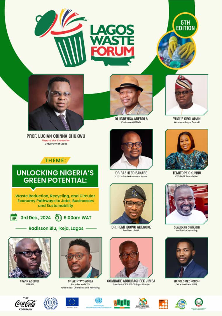 The Environment Queen <a href="/TemitopeOkunnu/">#TheEnvironmentQueen</a> will be moderating a session tagged: Unlocking Nigeria’s Green Potential at the 5th Edition of Lagos Waste Forum, an initiative of the <a href="/SWEEPFoundation/">SWEEP Foundation NG</a> committed to tackling waste management challenges and promoting environmental education.