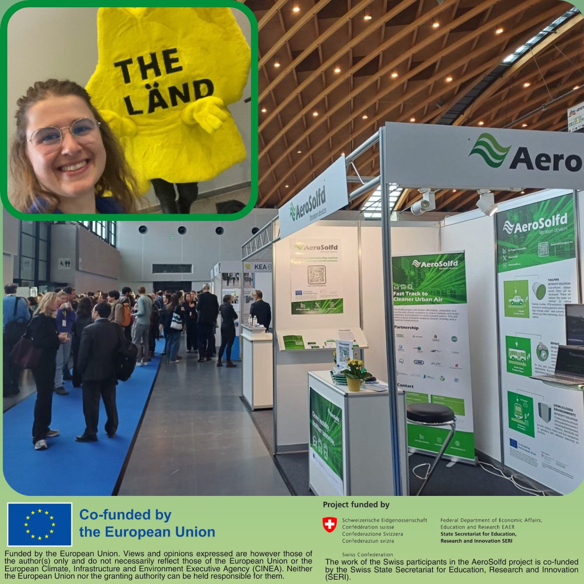 EU Project AeroSolfd (@aerosolfd) on Twitter photo Many thanks to <a href="/MEscotodT/">Marta Escoto</a> and Ekaterina Korobovich from <a href="/SEZ_Europa/">SEZ</a> for representing the <a href="/aerosolfd/">EU Project AeroSolfd</a> at the exhibition at the <a href="/POLISnetwork/">POLIS</a> Conference in Karlsruhe.โ๏ธ
We informed about our project and showcased our latest developments!๐ฌ๏ธ๐
#Event Many thanks to <a href="/MEscotodT/">Marta Escoto</a> and Ekaterina Korobovich from <a href="/SEZ_Europa/">SEZ</a> for representing the <a href="/aerosolfd/">EU Project AeroSolfd</a> at the exhibition at the <a href="/POLISnetwork/">POLIS</a> Conference in Karlsruhe.โ๏ธ
We informed about our project and showcased our latest developments!๐ฌ๏ธ๐
#Event
