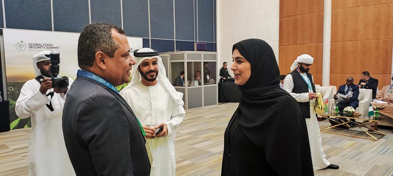 GFSSummit's tweet photo. Mapa reinforces agricultural cooperation with Arab countries at the Global Food Security Summit
The event is recognized as one of the largest global forums to discuss challenges and solutions in food security. https://t.co/82RSOxzCNU