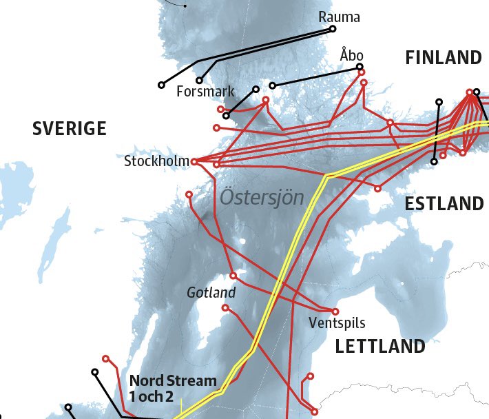 BREAKING:

Finland announces that another undersea telecommunications cable between Sweden and Finland was cut in 2 locations a few hours ago.

They suspect sabotage 🇸🇪🇫🇮