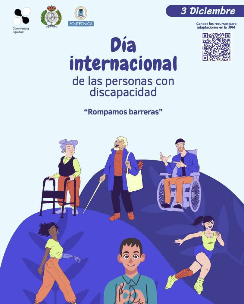 Hoy es el Día Internacional de las Personas con Discapacidad cuyo objetivo es promover los derechos y el bienestar de las personas con discapacidades en todos los ámbitos de la sociedad y el desarrollo. Por eso ⬇️📷Rompamos barreras📷