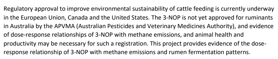 Mr_Fireside's tweet image. 🚨BREAKING UPDATE🚨

BOVAER / Bovaer® 10 does not appear to be approved for use in Australia.

Cows in Australia have been fed with BOVAER / Bovaer® 10 since 2022? Potentially.

Australians have been buying and eating cows fed with BOVAER / Bovaer® 10 since April of 2024?…