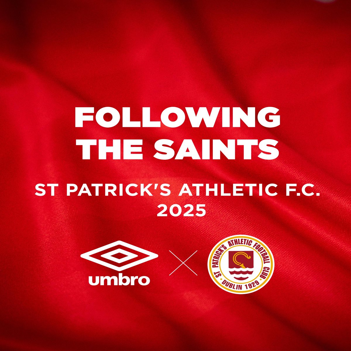 It's here &amp; it's beautiful 😍

Introducing our 2025 home shirt which is available to order online now for collection / delivery

elverys.ie/collections/st…

It will also be on sale from <a href="/Elverys/">Intersport Elverys</a> stores in Dundrum, Suffolk Street &amp; Fonthill Retail Park from 9.30am today 

#StPatsFC