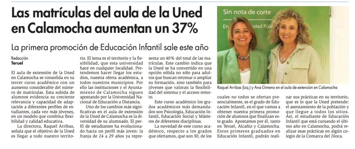 UNED Teruel (@uned_teruel) on Twitter photo 