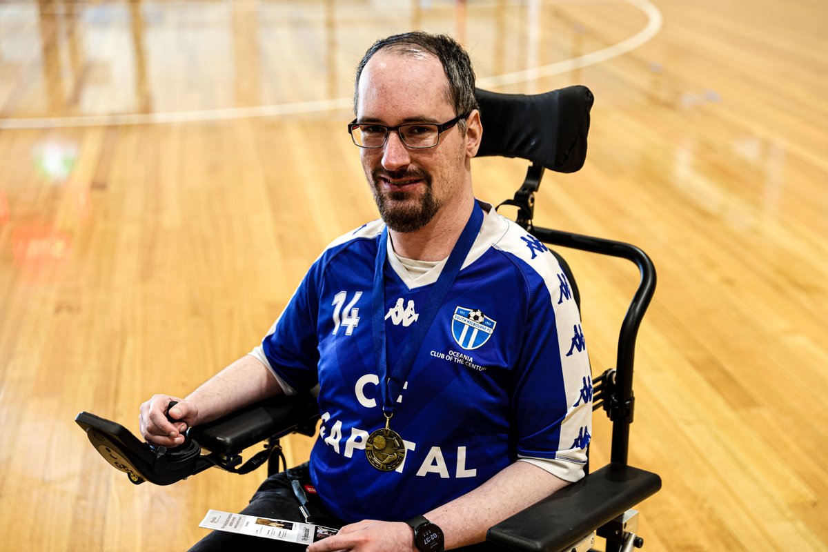 smfc's tweet photo. Celebrating International Day of Persons with Disabilities

At South Melbourne FC, we're proud to support players of all abilities through our Blind Football and Powerchair Football programs.

Football is for everyone, and we're committed to creating inclusive opportunities for all to enjoy the game we love for many years to come.