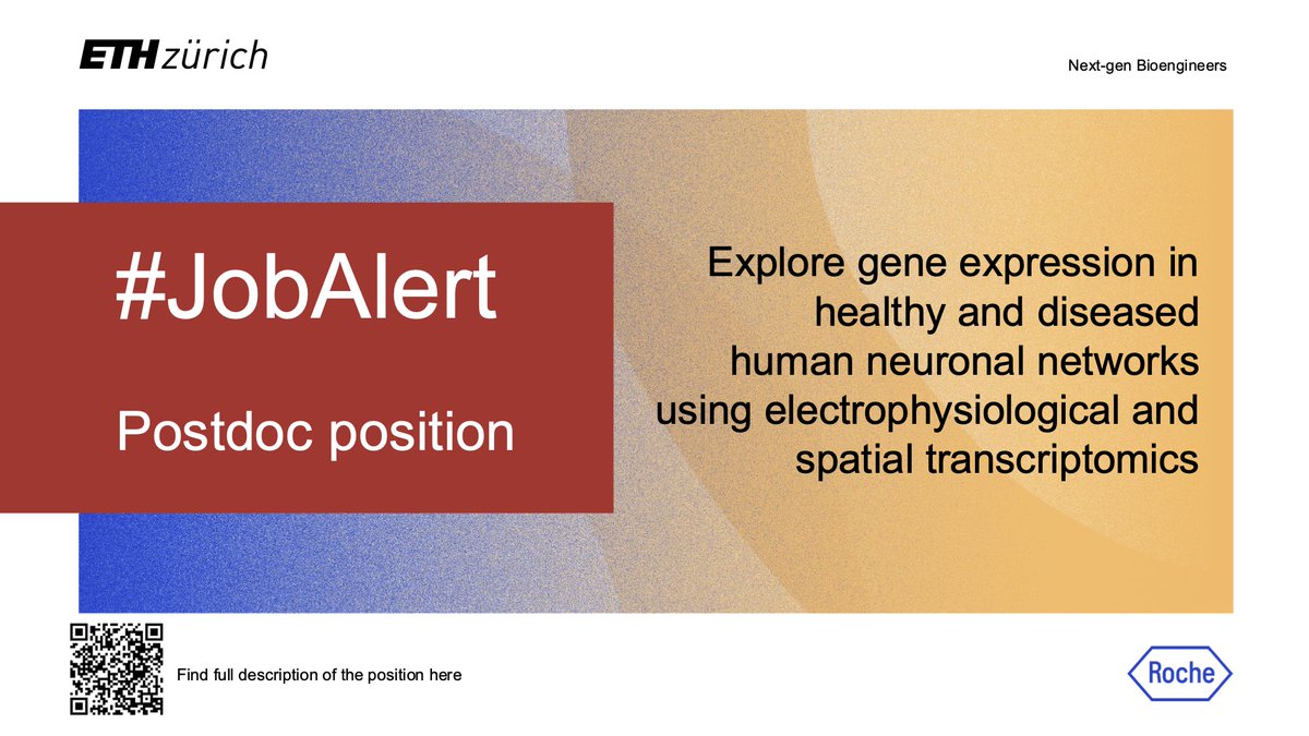 ETH_BSSE's tweet photo. #JobAlert in the Bio-Engineering Systems for Therapeutics (#BEST) postdoc programme of the #NextGenBioeng partnership of @ETH_en and @Roche | #pRED 👉🏾https://t.co/5OTxs1xcSF
Thanks for sharing! @IHB_Research #postdocposition https://t.co/Owy7aU7TCd