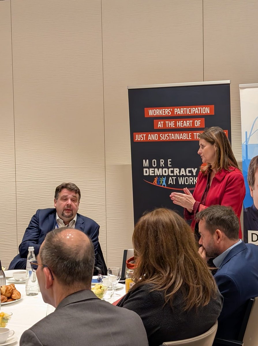EUROPEAN TRADE UNIONS (@etuc_ces) on Twitter photo EMPL Committee of the <a href="/Europarl_EN/">European Parliament</a> just gave its greenlight for the trilogue negotiations for the revision of EWC Directive!
ETUC & EWCs met rapporteur <a href="/RadtkeMdEP/">Dennis Radtke</a> and MEPs ahead of the vote to reiterate trade union demands to stregthen democracy at work EMPL Committee of the <a href="/Europarl_EN/">European Parliament</a> just gave its greenlight for the trilogue negotiations for the revision of EWC Directive!
ETUC & EWCs met rapporteur <a href="/RadtkeMdEP/">Dennis Radtke</a> and MEPs ahead of the vote to reiterate trade union demands to stregthen democracy at work