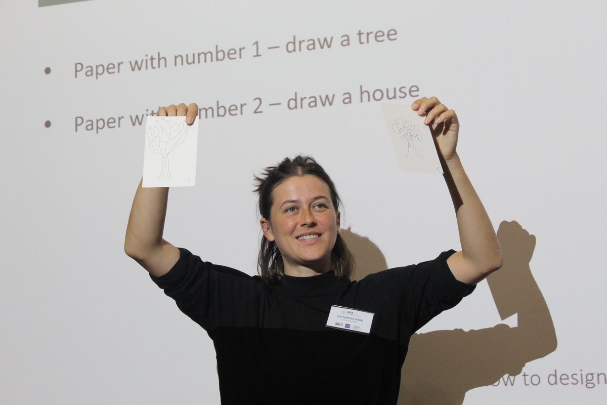 Greenscent_eu's tweet image. Catharina Dörr’s workshop &quot;How to Design a Sustainable Project for All?&quot; shares practical steps for inclusive communication addressing biases, and applying accessible design principles. 🌍 #GreenDigitalAccessibility