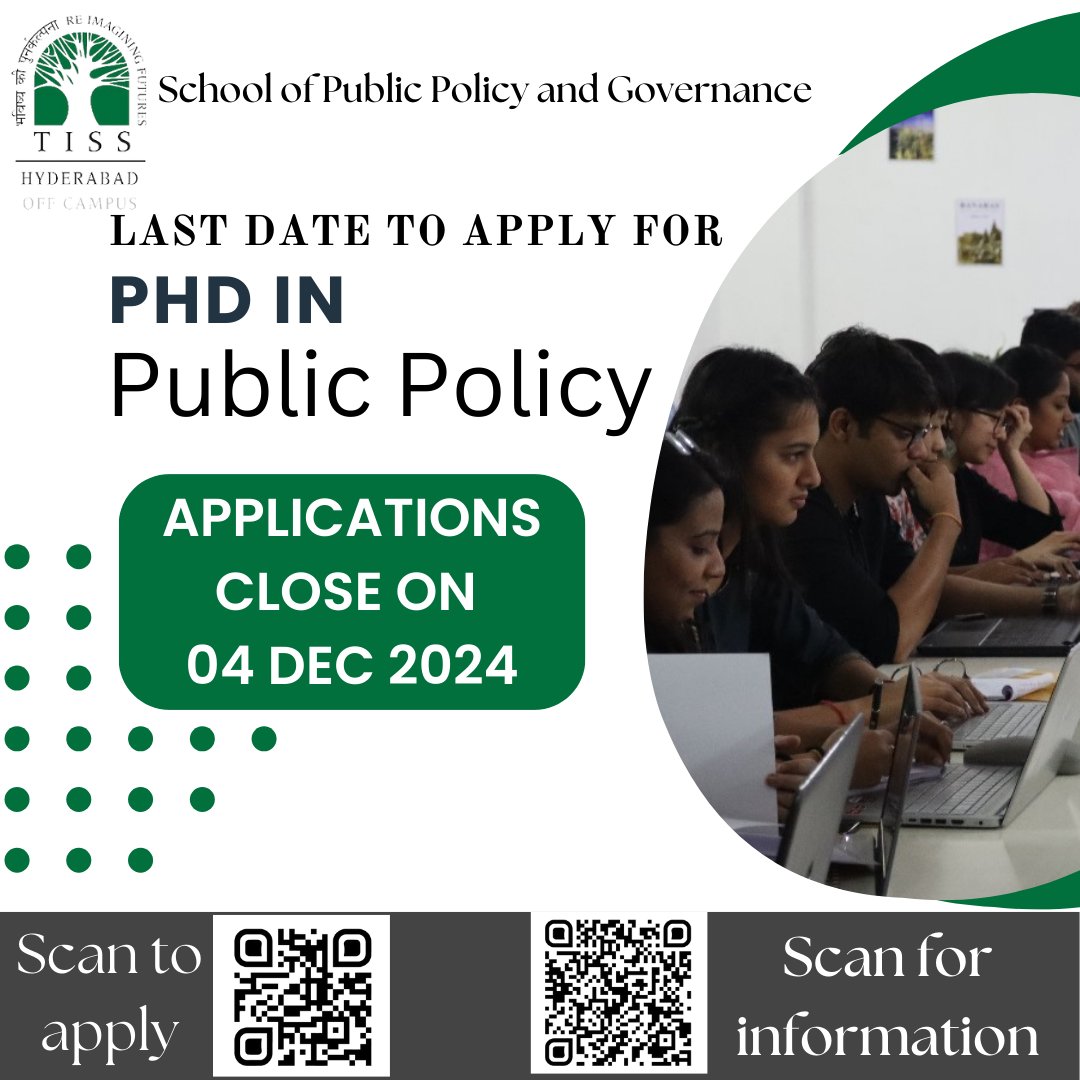 School of Public Policy and Governance, TISS tweet media