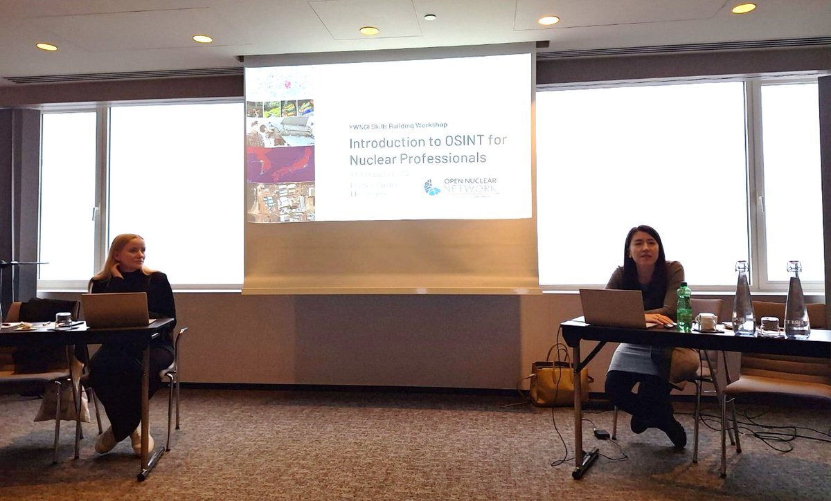 Open Nuclear Network (@opennuclear) on Twitter photo On the sidelines of #EUPNDC conference, ONN's <a href="/MarcyRFowler/">Marcy R. Fowler</a> & <a href="/Elinxmb/">Elin Bergner</a> delivered an in-person skill-building session on open-source intelligence analysis for mentors and mentees of the <a href="/VCDNP/">VCDNP</a>, <a href="/IAIonline/">Istituto Affari Internazionali - IAI</a> & <a href="/EU_NonProlif/">EU Non-Proliferation and Disarmament</a>'s YWNGI Mentorship Programme.
Read: vcdnp.org/vcdnp-delegati… On the sidelines of #EUPNDC conference, ONN's <a href="/MarcyRFowler/">Marcy R. Fowler</a> & <a href="/Elinxmb/">Elin Bergner</a> delivered an in-person skill-building session on open-source intelligence analysis for mentors and mentees of the <a href="/VCDNP/">VCDNP</a>, <a href="/IAIonline/">Istituto Affari Internazionali - IAI</a> & <a href="/EU_NonProlif/">EU Non-Proliferation and Disarmament</a>'s YWNGI Mentorship Programme.
Read: vcdnp.org/vcdnp-delegati…