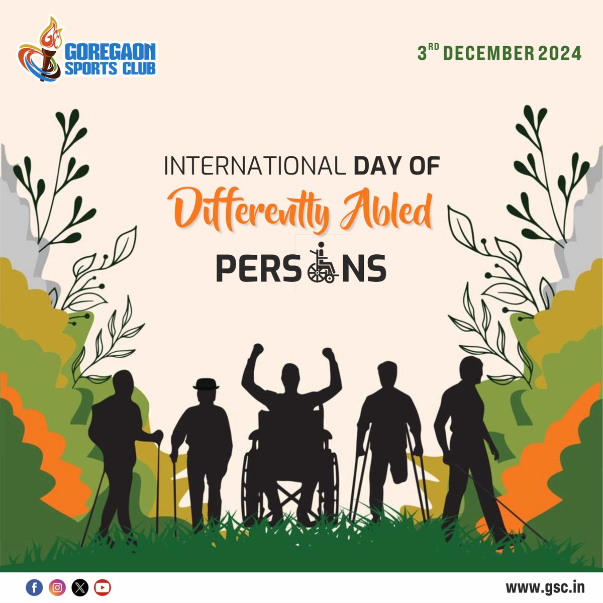 Breaking barriers, building opportunities. ✨Today and every day, GSC proudly honors the contributions and spirit of individuals of all abilities.💪Together, we celebrate inclusion and diversity. 💙 #InclusionForAll #IDPD #GSC #TogetherWeCan