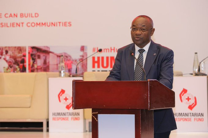 mellonfinest's tweet photo. “I stand here to thank Uganda Red Cross Society and congratulate you making 60 years in Uganda. Together, let’s build resilient communities” - Hon. Raphael Magezi on behalf of the prime minister #URCSHumanitarianResponseFund #HumanityNeedsYou #SavingLives #URCSAt60 https://t.co/816JT6AeLz