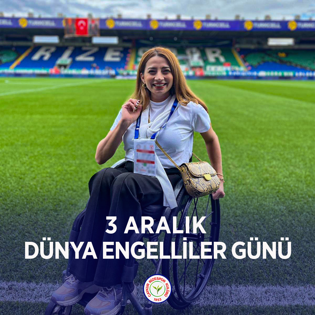 En büyük engel sevgisizlik ve saygısızlıktır
#3AralıkDünyaEngellilerGünü