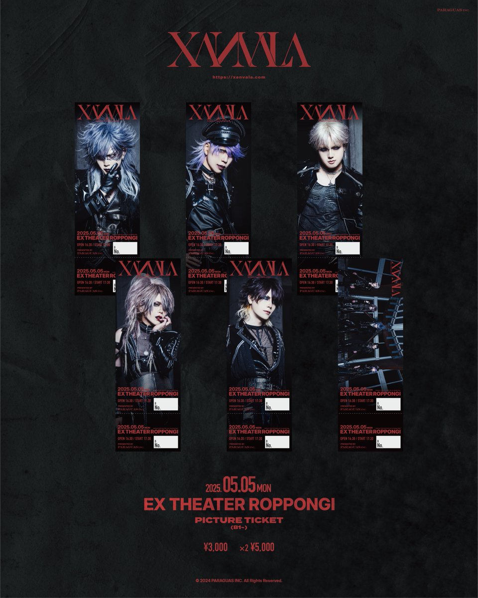 NEW ITEM】 《Ark#1 新グッズ情報解禁！》 XANVALA TOUR 2024-2025