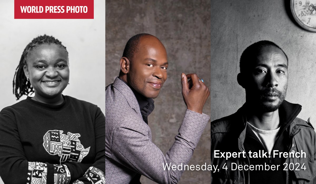 World Press Photo (@worldpressphoto) on Twitter photo Our #WPPh2025 Contest expert talk for French-speaking photographers is taking place tomorrow, Wednesday 4 December!
Register now if you'd like to receive advice from <a href="/ArletteBashizi/">Arlette BASHIZI</a>, @rijasolo and Yves Chatap, on how to best prepare your entry: worldpressphoto.org/calendar/2024/… Our #WPPh2025 Contest expert talk for French-speaking photographers is taking place tomorrow, Wednesday 4 December!
Register now if you'd like to receive advice from <a href="/ArletteBashizi/">Arlette BASHIZI</a>, @rijasolo and Yves Chatap, on how to best prepare your entry: worldpressphoto.org/calendar/2024/…