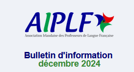 Christmas ressources, competition, link to attend the 5th December Webinar...
Our December Newsletter for #French #Teachers is out!

To become a member or renew your membership: 
aiplf-ireland.com/devenezmembre/ 
(Membership only available to TC registered teachers, and FLAs in #Ireland)