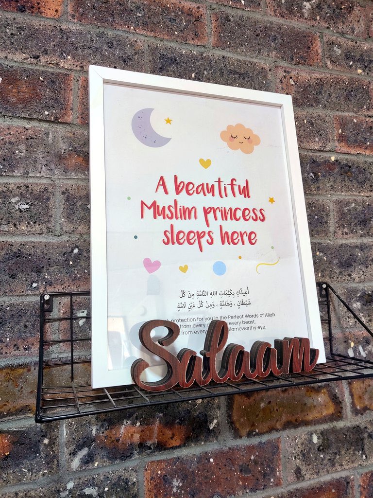 DhikrPosters's tweet image. Got new parent friends? Don't show up empty-handed! Our thoughtful gifts are perfect for expecting parents, new parents, or parents-to-be! Show your love and support with a meaningful present! 

#nurseryhomedecor #islamichomedecor