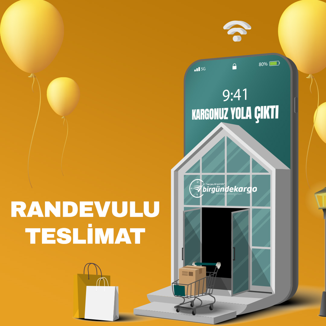 Kargonuz ne zaman isterseniz kapınızda! 📦

Randevulu teslimat hizmetimizle  kargonuzu dilediğiniz zaman diliminde teslim alabilirsiniz.

kargo bekleme derdine son verdik!

#BirGündeKargo #RandevuluTeslimat #HızlıKargo