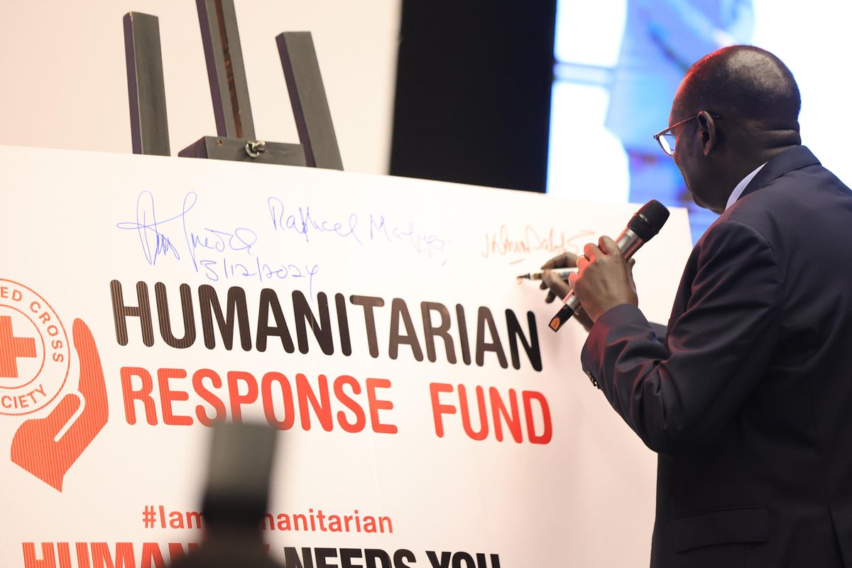 ntvuganda's tweet photo. PHOTOS: The Uganda Red Cross Humanitarian Response Fund has officially been launched. The Fund is aimed at ensuring preparedness ahead of
humanitarian disasters for anticipatory action to save
more lives.
#URCSHumanitarianResponseFund
#HumanityNeedsYou #URCSAt60