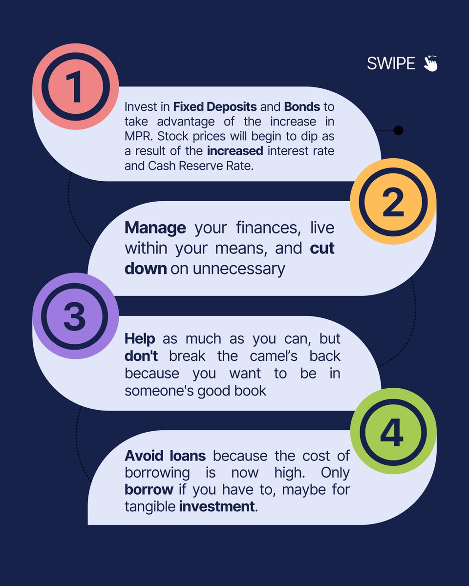 fees_official's tweet photo. The economy is falling, but do you know don’t have to fall with it? See tips on how to position yourself at an advantage.

#FEES #FEESconversation #financetips #financialintelligence https://t.co/NUdkSO8mCb