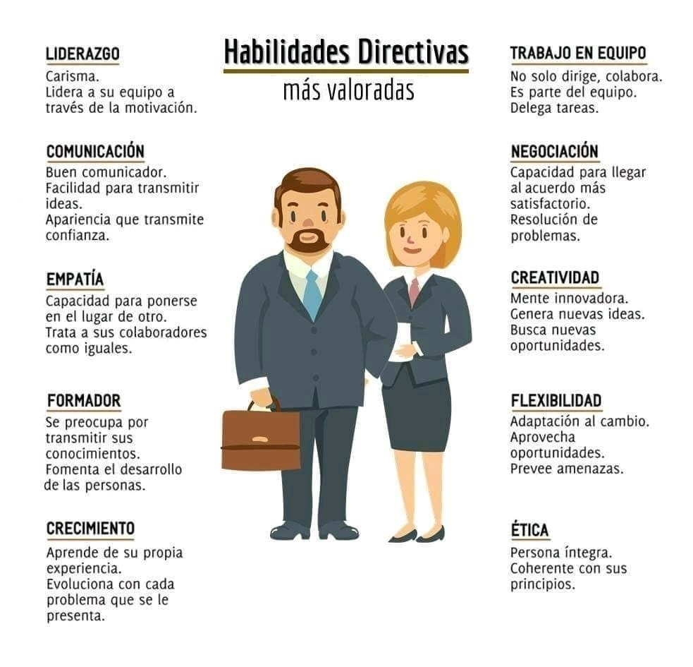 🧐 Veamos qué otras habilidades directivas pueden llegar a ser muy valoradas en el trabajo. 👌 #MIGU