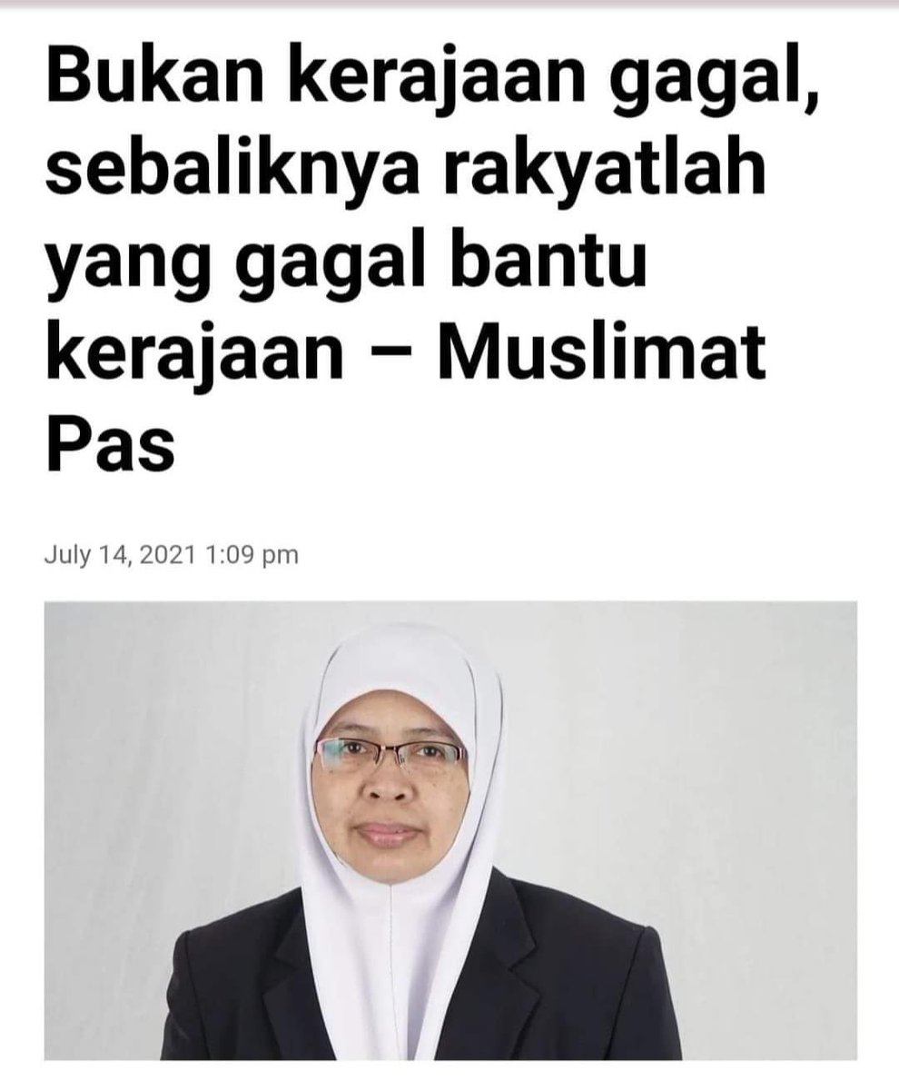 <a href="/tjerealjoker/">JOKER 🔺</a> Ingat kata2 murni Pas sendiri 
PN gagal bantu kerajaan 
Sekian