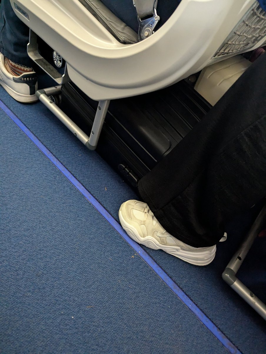 <a href="/lufthansa/">Lufthansa</a> is this safe? Flight LH2471London to Munich.
Is this allowed?? It is a risk for passengers, I have never seen anything like that on <a href="/British_Airways/">British Airways</a> <a href="/Ryanair/">Ryanair</a> <a href="/emirates/">Emirates</a> <a href="/VirginAtlantic/">virginatlantic</a> <a href="/wizzair/">Wizz Air</a> <a href="/KLM/">KLM</a> <a href="/FlySWISS/">Swiss Intl Air Lines</a> #lufthansa #dangerous