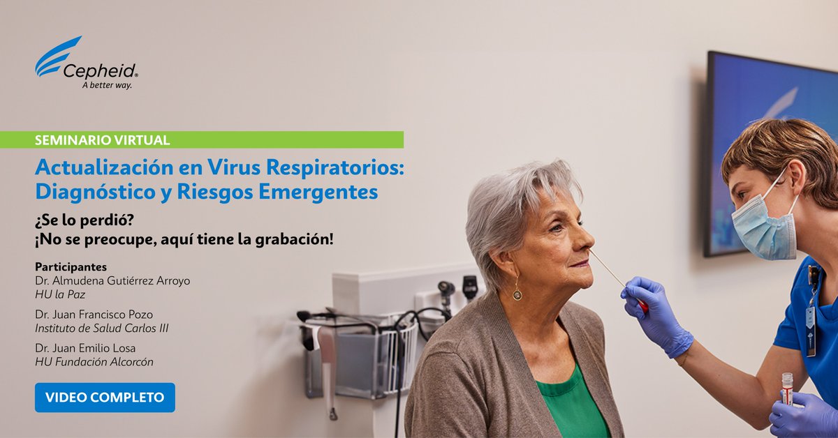 ¡La grabación de nuestro seminario virtual ya está en línea! 

🦠Si no pudo asistir, ahora puede acceder al contenido completo

Nuestros expertos compartieron valiosas perspectivas sobre el diagnóstico y manejo de virus respiratorios

Vea el video aquí: bit.ly/3ZjrLHv