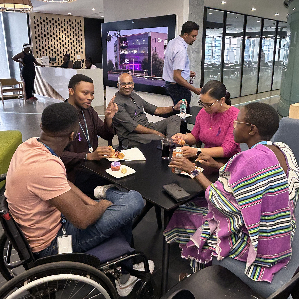 Cisco's tweet photo. Honoring the diverse talents of our employees with disabilities worldwide! Cisco is committed to fostering innovation through inclusion. 💜 #PositivelyPurple2024 #ChampioningDisabilityEquity #IDPDW https://t.co/6OH2aemWqL