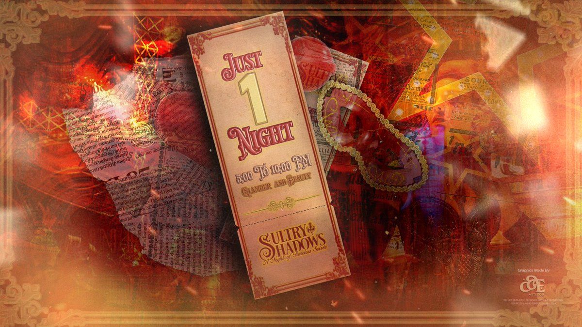 ㅤ
ㅤ
             *ੈ 💋  𝓢𝐔𝐋𝐓𝐑𝐘 𝓢𝐇𝐀𝐃𝐎𝐖𝐒 ⨾ Step into a night of bold sophistication and unforgettable allure—where luxe and red fantasia await. 

             #ANightOfTimelessSoirée
             #FemmeFataleFantasia
             #LightsCameraLuxe
ㅤ
ㅤ