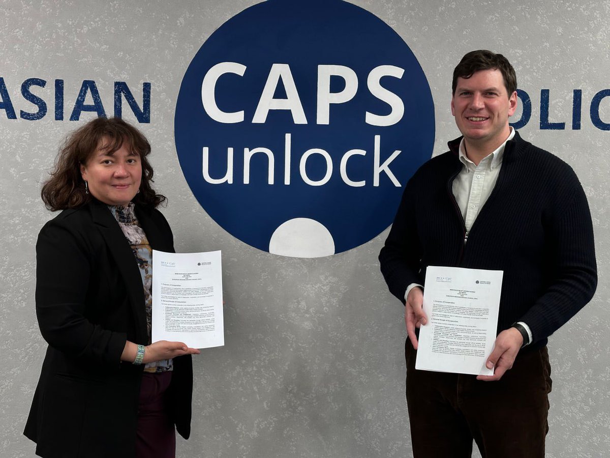 Central Asian Policy Studies tweet media