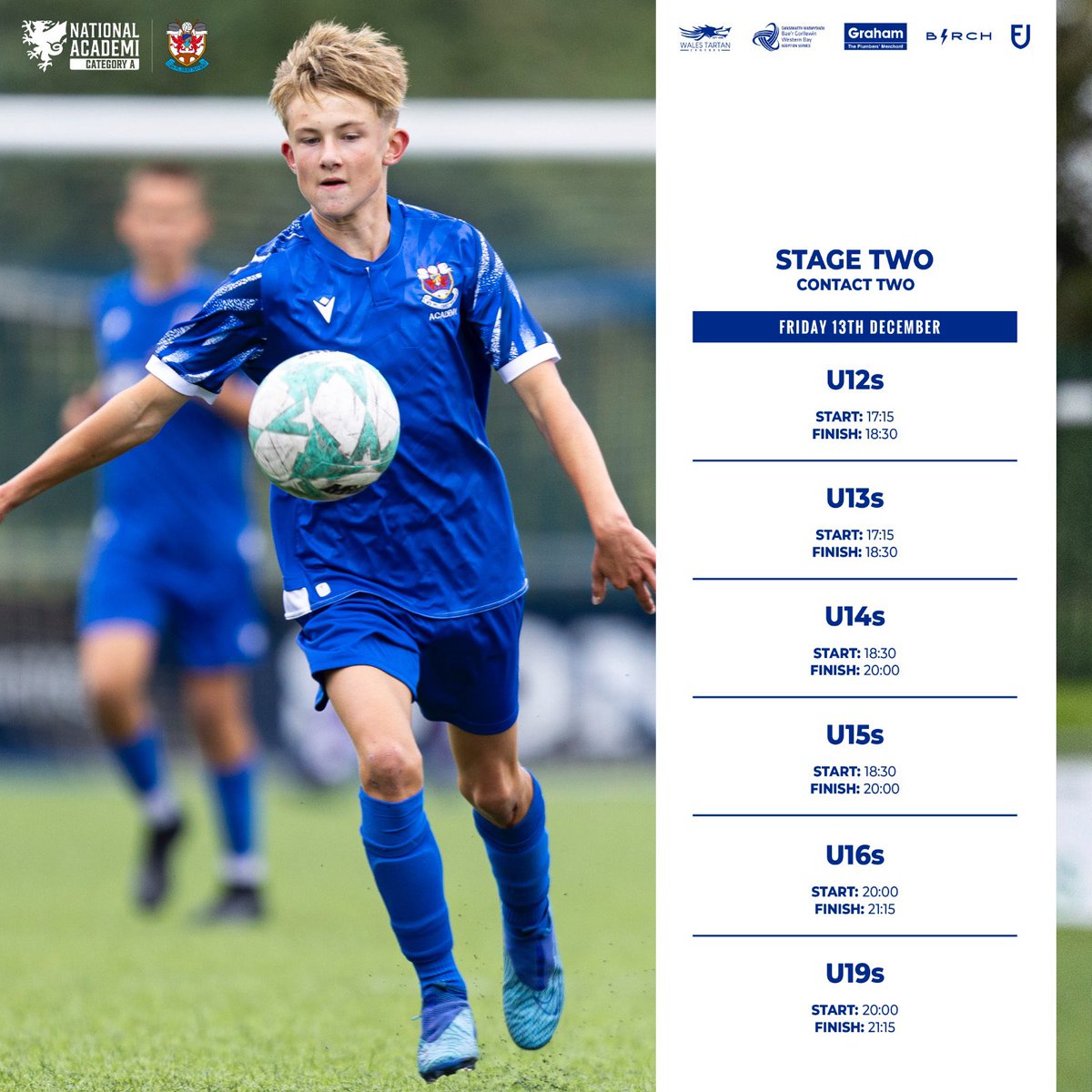 Penybont Academy tweet media