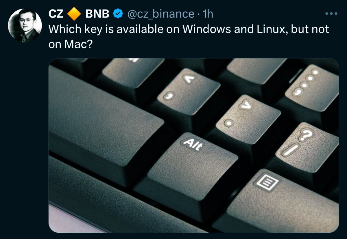Dpriyakelum's tweet image. #CZ hints “ALT” season 🤐
#Altcoinseason2024