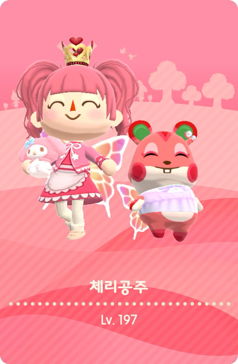 CHERRIncEss's tweet photo. 제 포켓캠프 프로필입니다아...˚₊·—̳͟͞͞♡ 저도 새로운 옷 입고 만들까 했는데 아무래도 익숙한 옷 가장 좋아하는 차림으로 만들었어요 다들 친구해 주세요...♡ https://t.co/Crs6tOqB5n