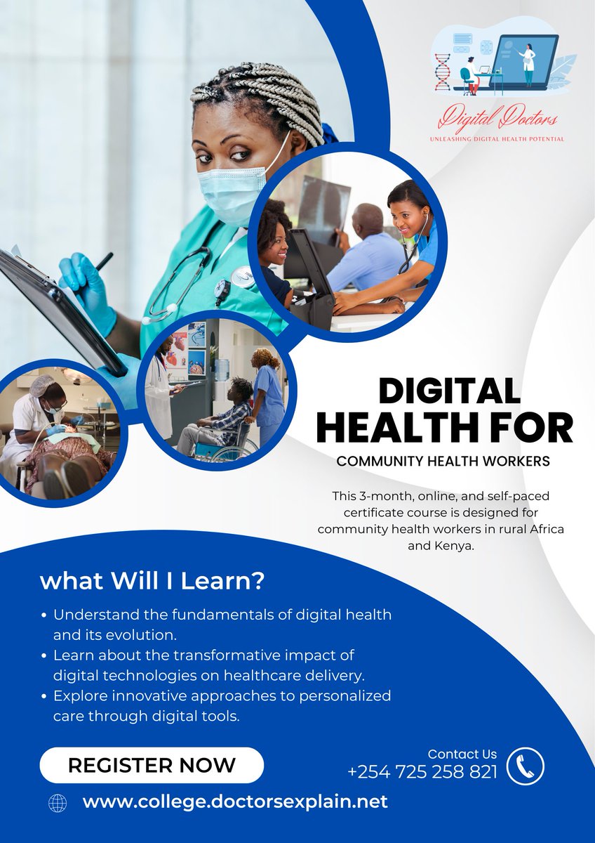 DocsExplainFM's tweet photo. 💻 Flexible Learning: Study anytime, anywhere, while enhancing your ability to serve your community effectively.
Enroll at https://t.co/RdVxjPmvsu
#DigitalHealth #CommunityHealth #RuralHealthcare #OnlineLearning #TransformHealth #HealthEquity https://t.co/z1mKTthwap