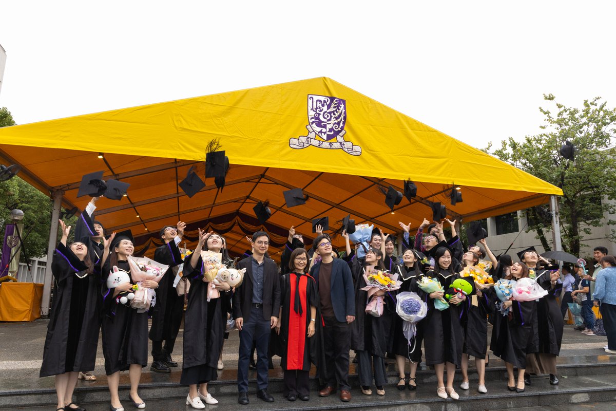 Warmest congratulations to all our CUHK Arts graduates! We can't wait to see how you will shape the future with your professional knowledge and talents. Enjoy the journey ahead! #CUHKArts #Classof2024 #happygraduation